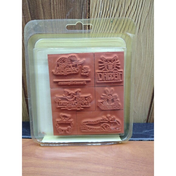 New Vintage Teacher's Pets II Rubber Stamps All Night Media,Inc - Picture 2 of 5